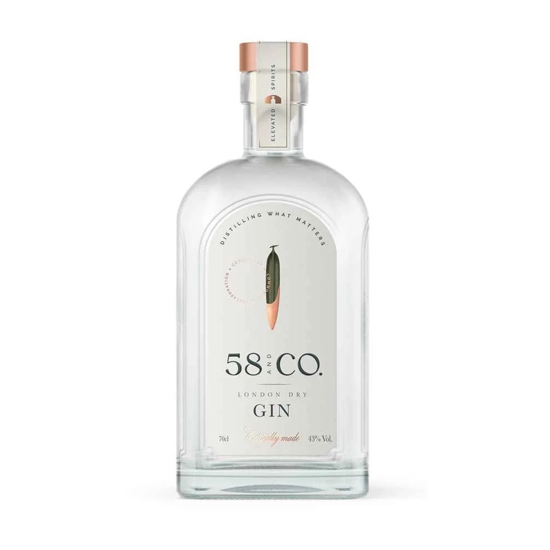 58 and Co London Dry Gin 70cl Bottle