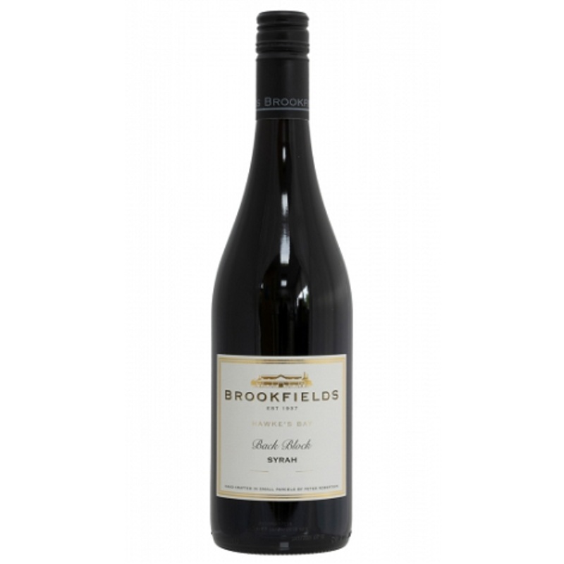 Brookfields Back Block Syrah 2019 6 Bottle Case 6x75cl