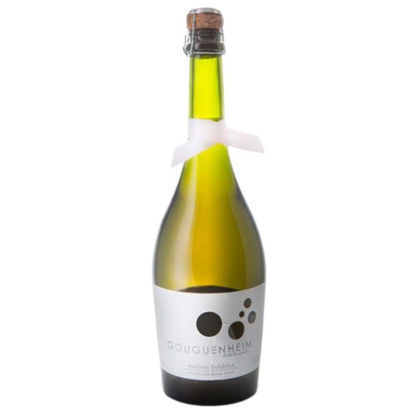 Gouguenheim Extra Brut Malbec Bubbles Rose Mendoza 750 ml