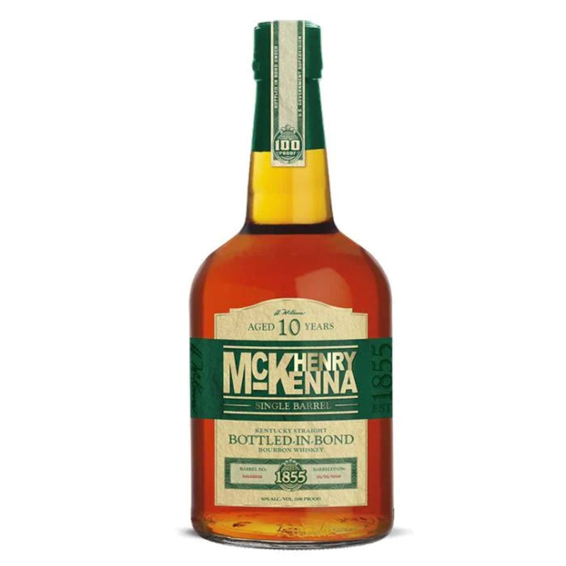Henry McKenna Single Barrel Kentucky Straight Bottled in Bond Aged 10 Years 750mL 750mL