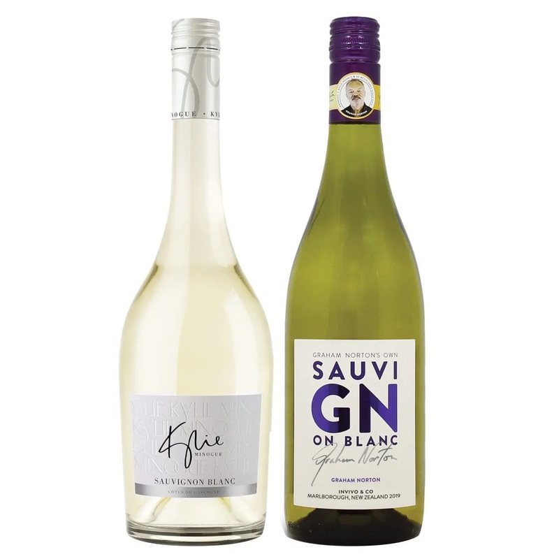 Kylie Minogue and Graham Norton Sauvignon Blanc Tasting Set, 2 x 75 cl