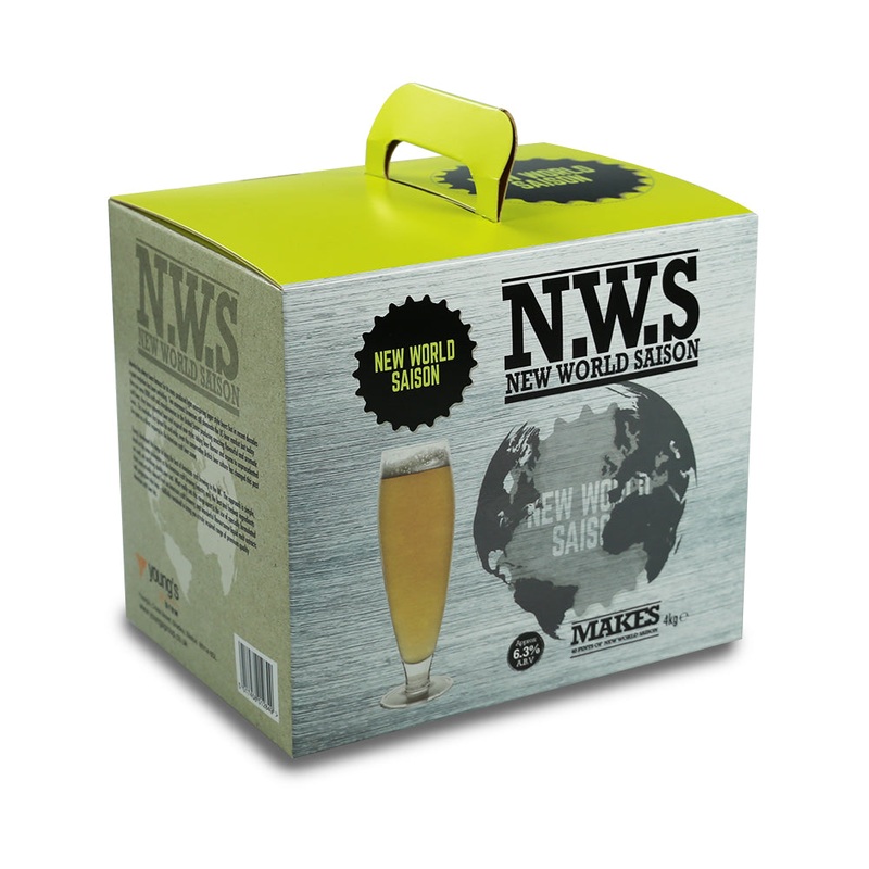 Youngs Premium 40 Pint Ale Kit – Belgian ‘New World Saison’ Ale