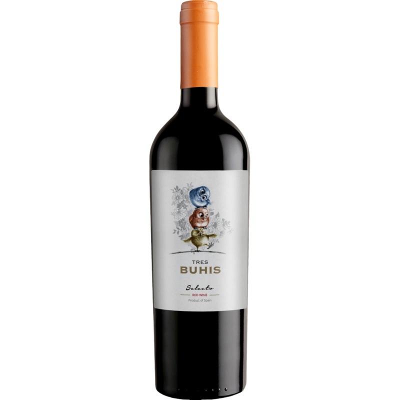 Tres Buhis Yecla Tempranillo 750 ML