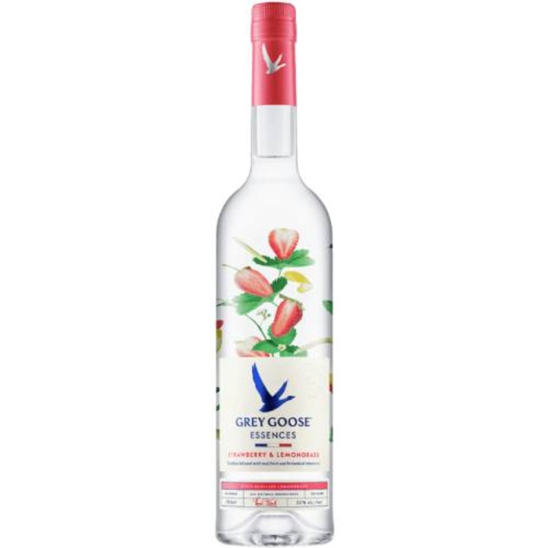 Grey Goose Essences Strawberry & Lemongrass – 750ML