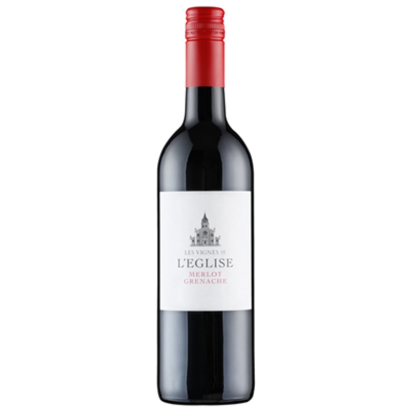 Les Vignes de LEglise, Merlot-Grenache IGP, 2024 (Case)