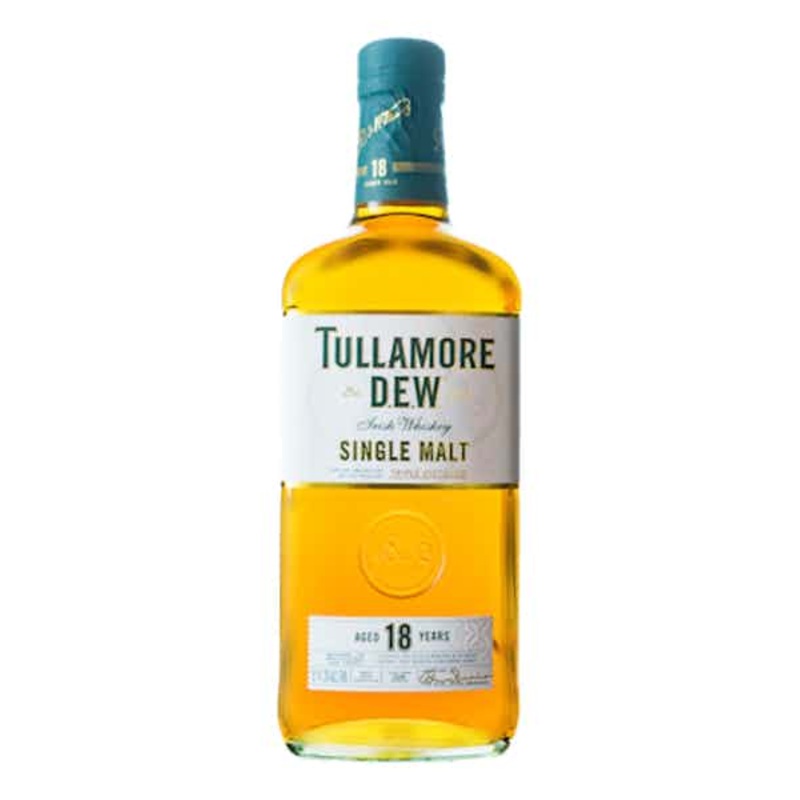 Tullamore D.E.W. 18 Year Old Single Malt Irish Whiskey 750 ML