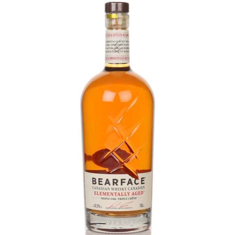 Bearface Elementally Aged Triple Oak Canadian Whisky 1 Bottle