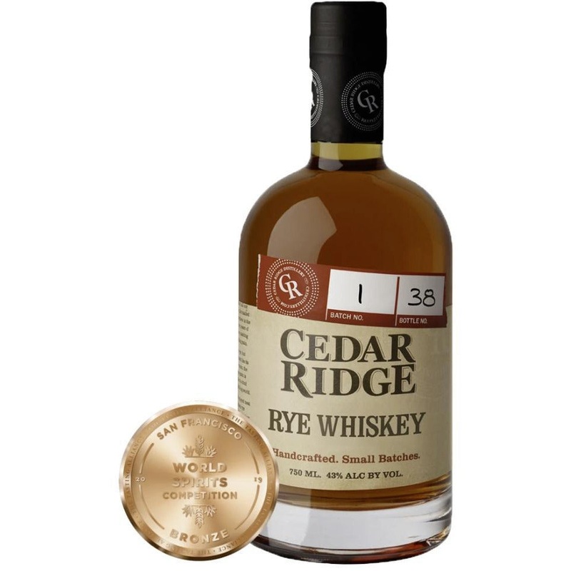 Cedar Ridge Rye Whiskey