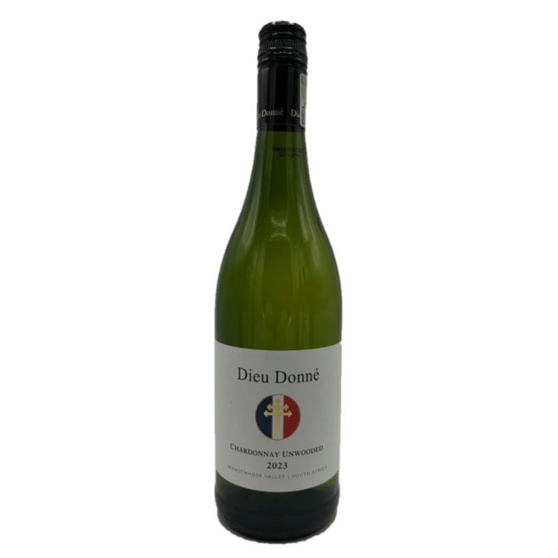 Dieu Donne Unwooded Chardonnay 2023 750ml 12.5% – South Africa