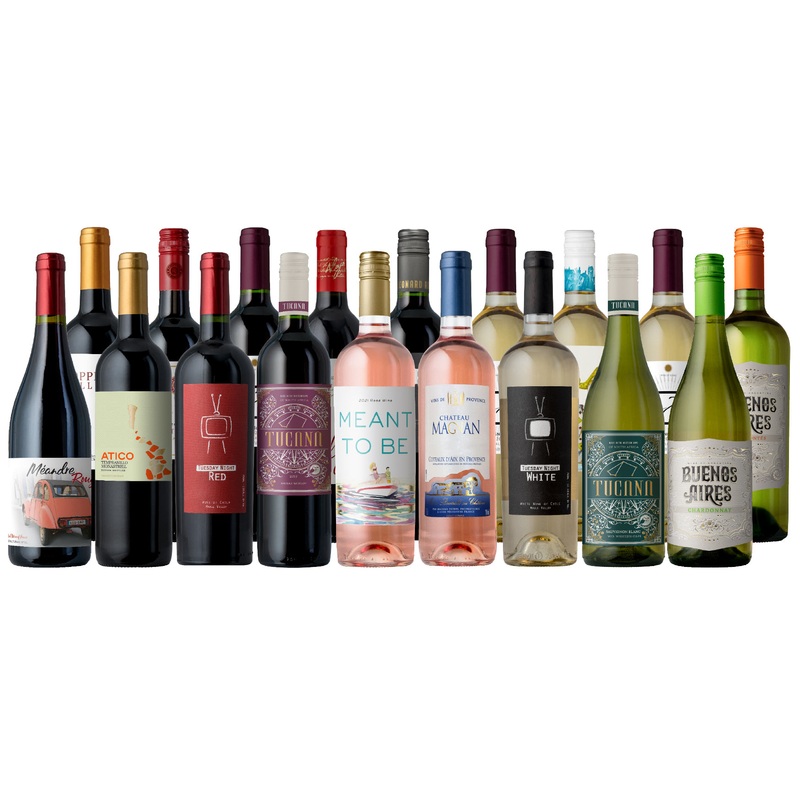 21,000 5-Star Reviews Vineyard 18-Pack! V Mixed