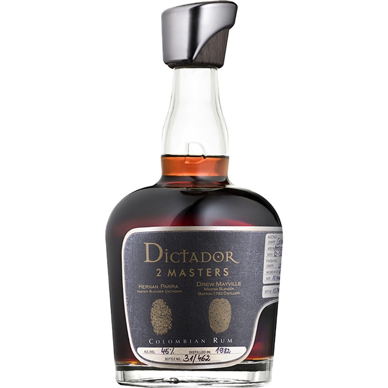 Dictador Aged Rum 2 Masters Barton Bourbon 36 Year 750 ML