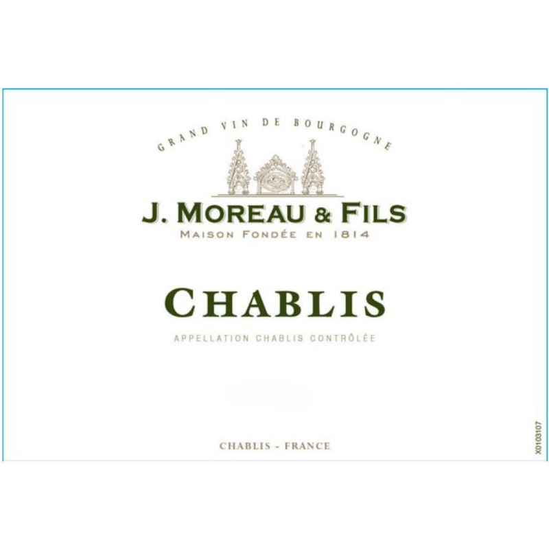 J. Moreau & Fils AOC Chablis 750ml