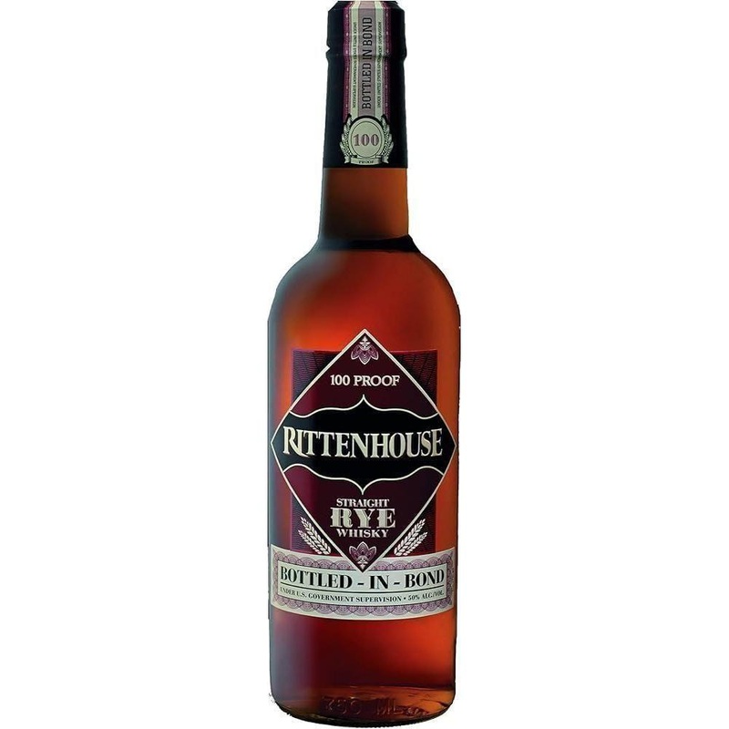 Rittenhouse Straight Rye Whisky Bottled-In-Bond 50% ABV