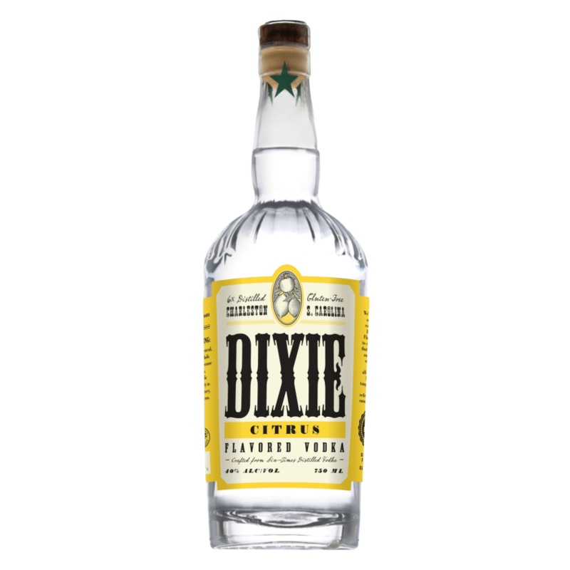 Dixie Southern Vodka Citrus Flavored Vodka 750 ml