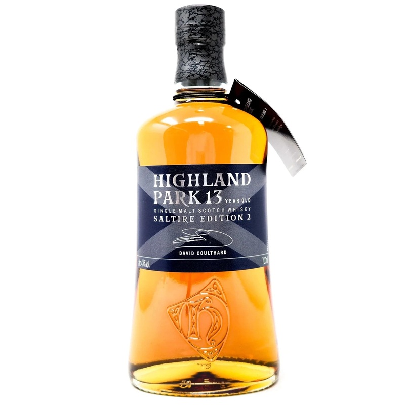 Highland Park 13 Year Old Saltire #2 David Coulthard Limited Edition Scotch Whisky 70cl