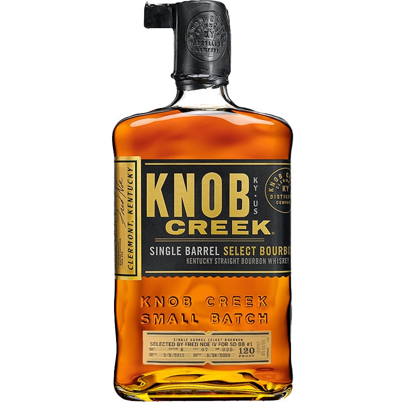 Knob Creek Single Barrel Select Bourbon Selected By Fred Noe IV For SDBB #3