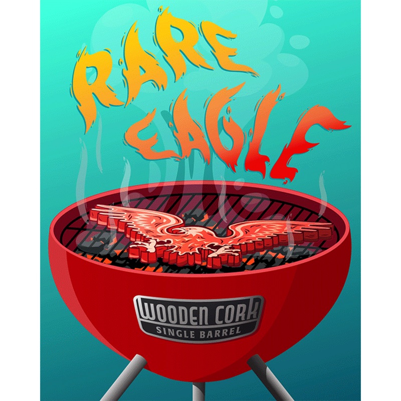 Eagle Rare “Rare Eagle” Single Barrel Select for Wooden Cork x  Hilltop Liquor