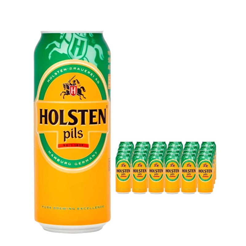 Holsten Pils Lager Beer Can Multipack, 24 x 568 ml