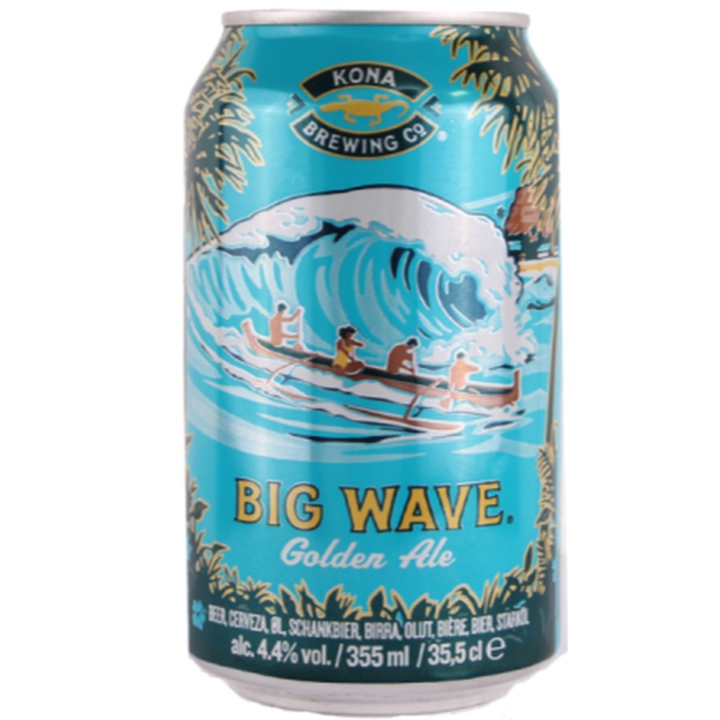 Kona Brewing Big Wave Golden Ale Can 1 Can