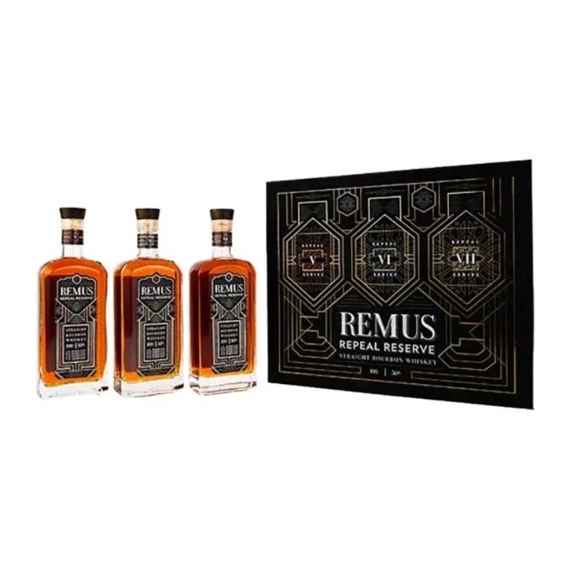 Remus Repeal Reserve Bourbon Volume V-VII Trilogy Pack 3x750mL