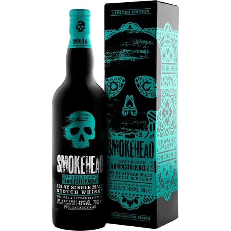 Smokehead Tequila Cask Terminado Islay Single Malt Scotch Whisky 70cl