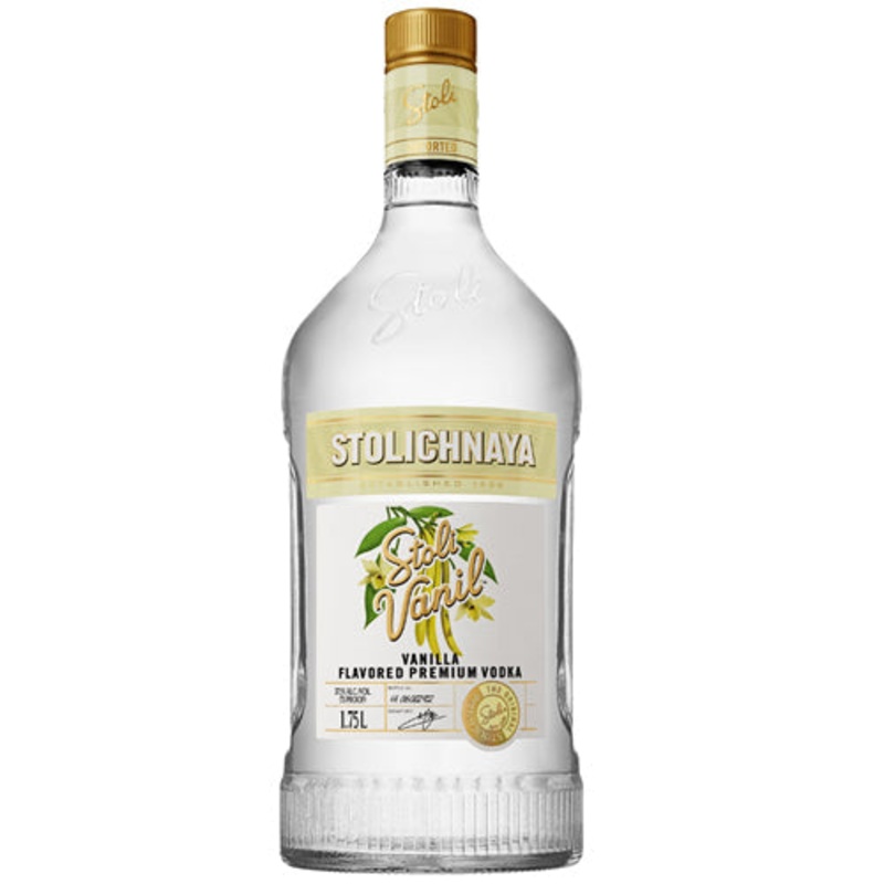 Stolichnaya Vodka Vanila – 1.75L