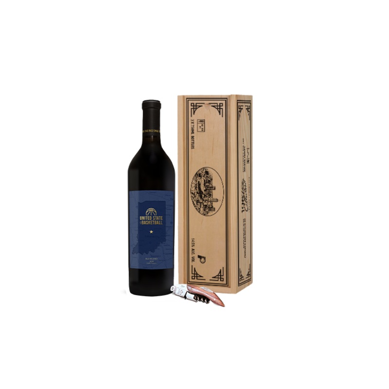 United State of Basketball Red Wine Gift Box