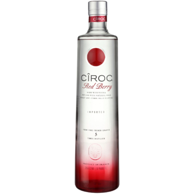 Ciroc Red Berry Flavored Vodka 70 1.75 L