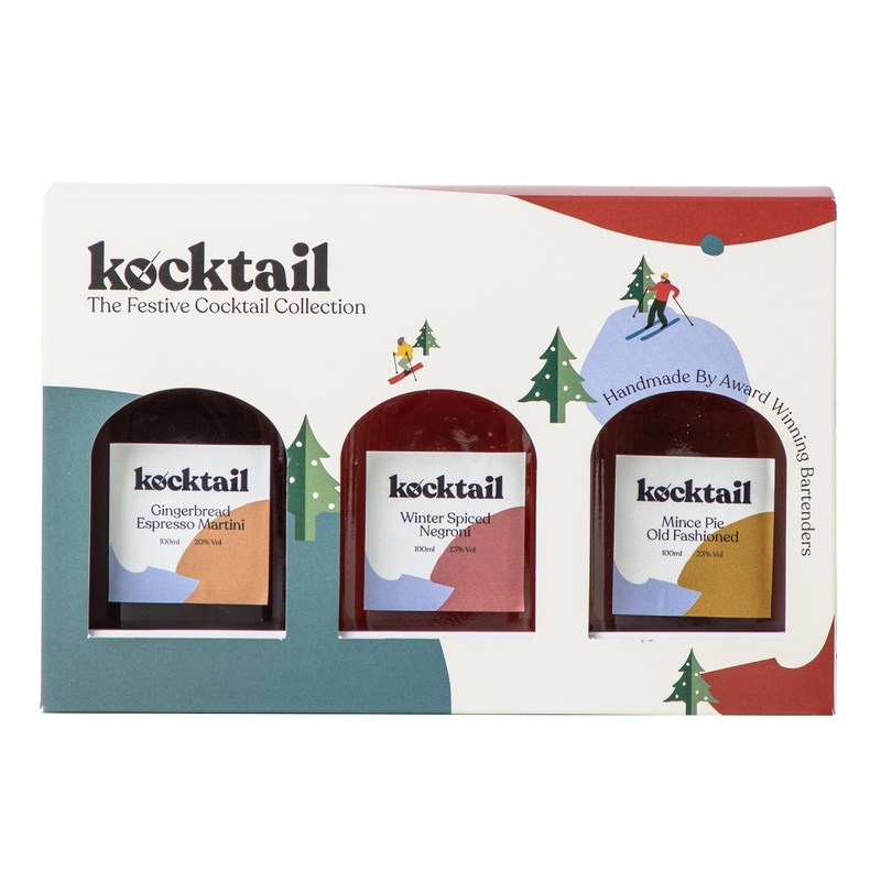 Kocktail The Festive Collection Cocktail Gift Set 3x10cl