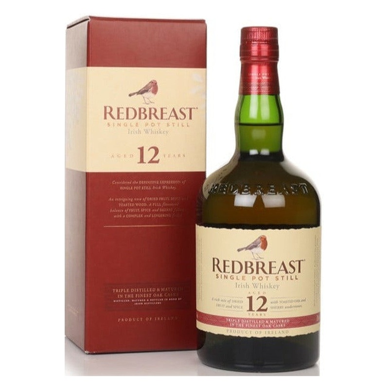 Redbreast Irish Whiskey 12 Year Old 1 Bottle