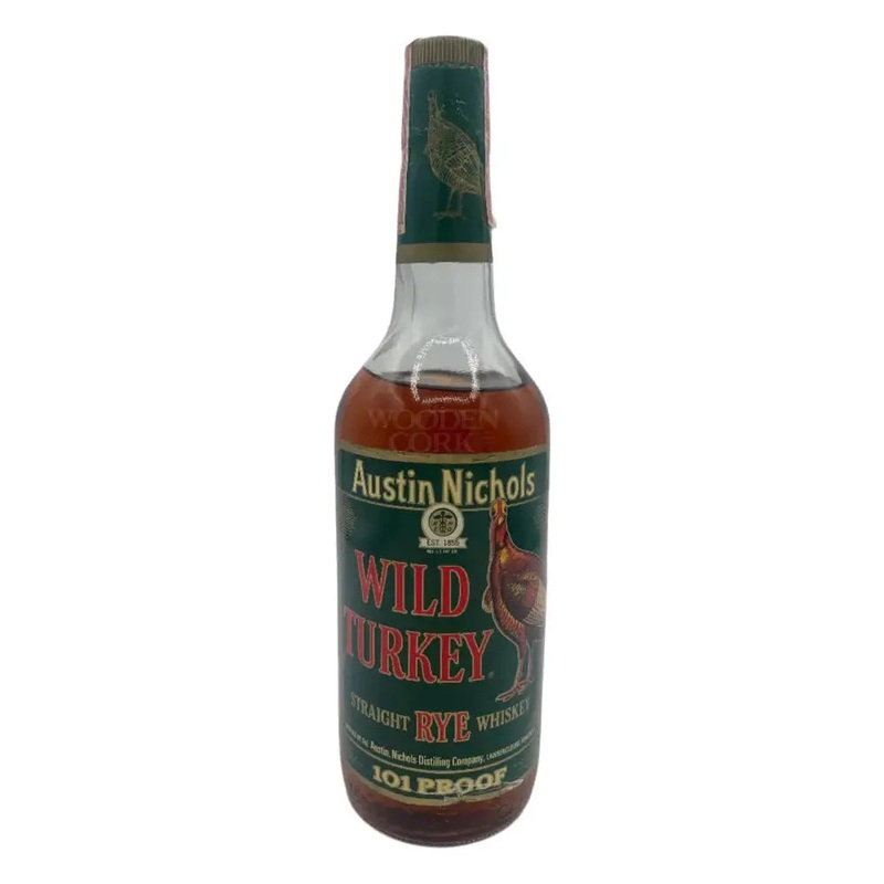 Wild Turkey 101 Proof Christmas Rye Whiskey 1984 PA Distilled