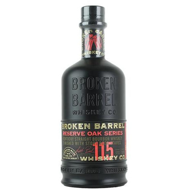 Broken Barrel/Modern Times Kentucky Straight Bourbon Whiskey Reserve Oak Series 115 Proof