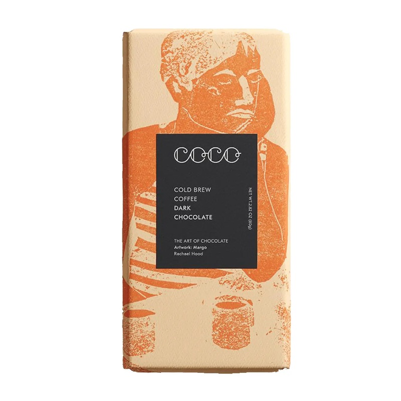 COCO Cold Brew Coffee Chocolate Bar, 80 g