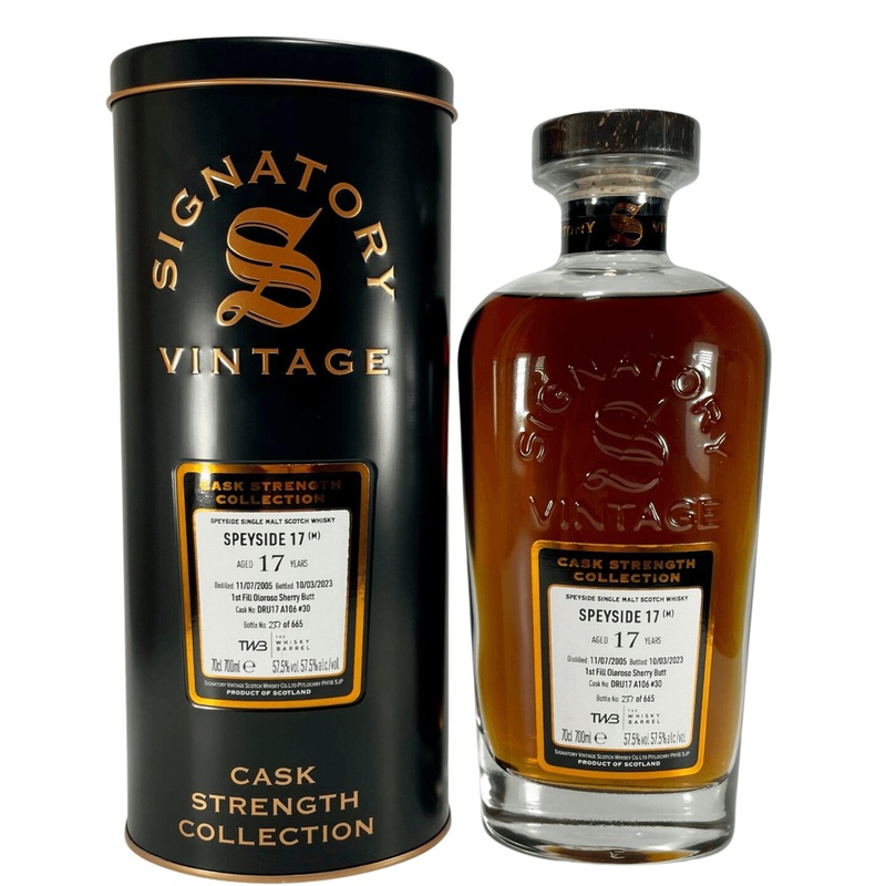 Signatory Mystery 17 Year Old Cask 30 (Macallan) 70cl