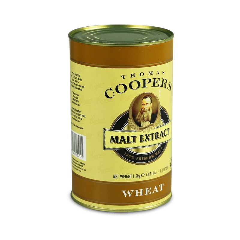 Coopers 1.5kg Wheat Liquid Malt Extract