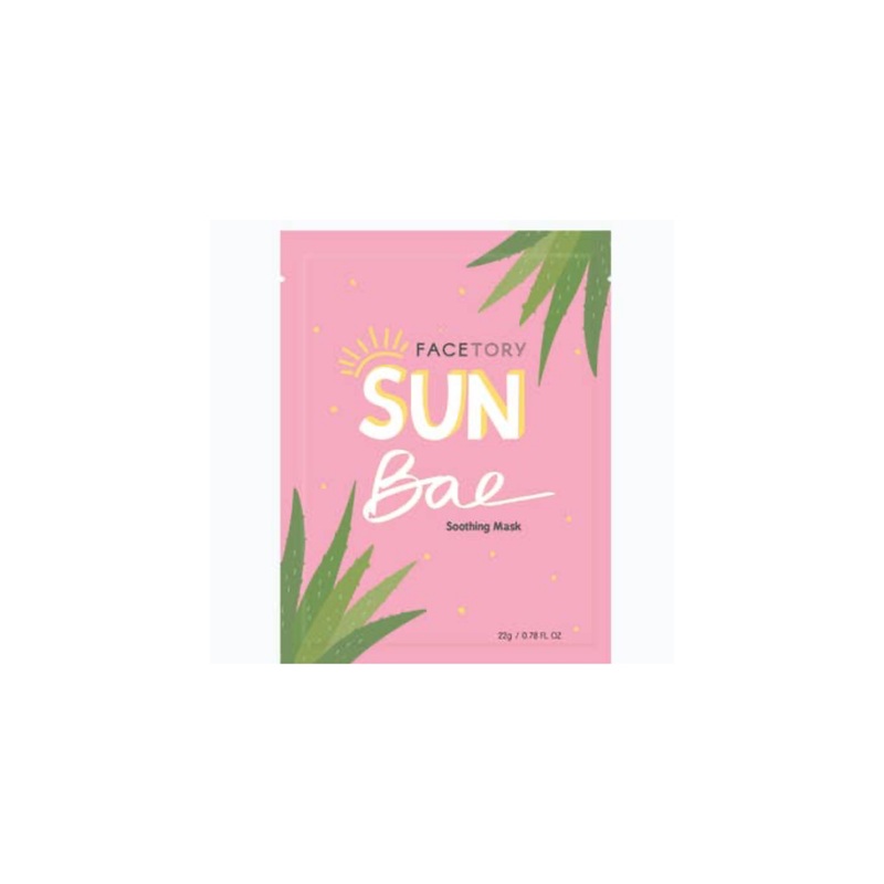 “Sun Bae” Soothing Aloe Sheet Face Mask SINGLE