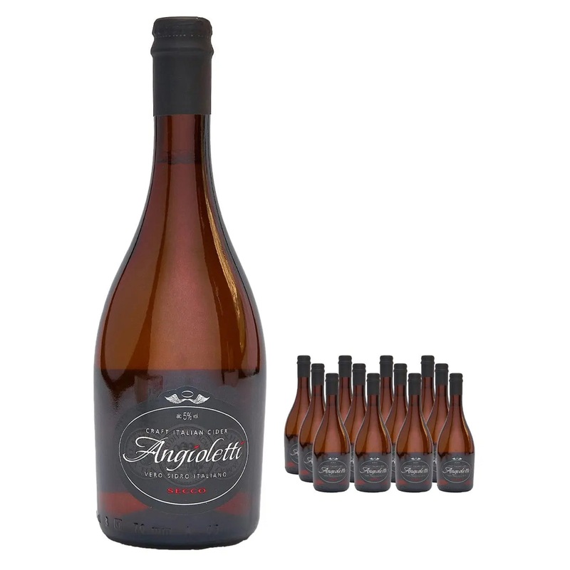 Angioletti Secco Cider, 12 x 500 ml
