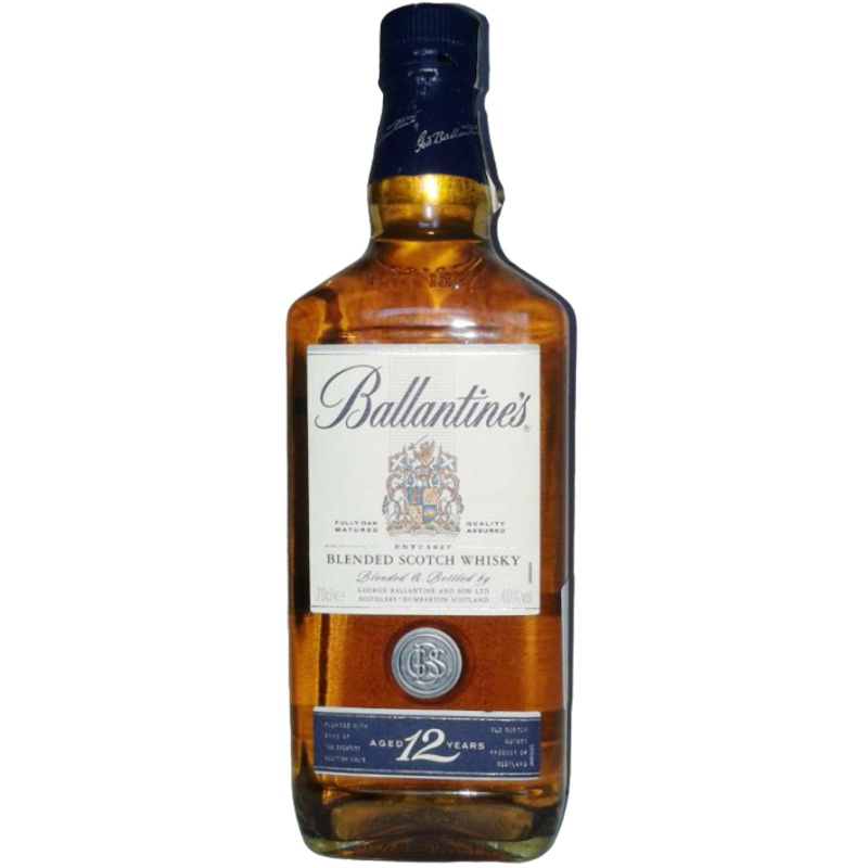 Ballantine’s Blended Scotch Finest 12 Yr 80 750 ML