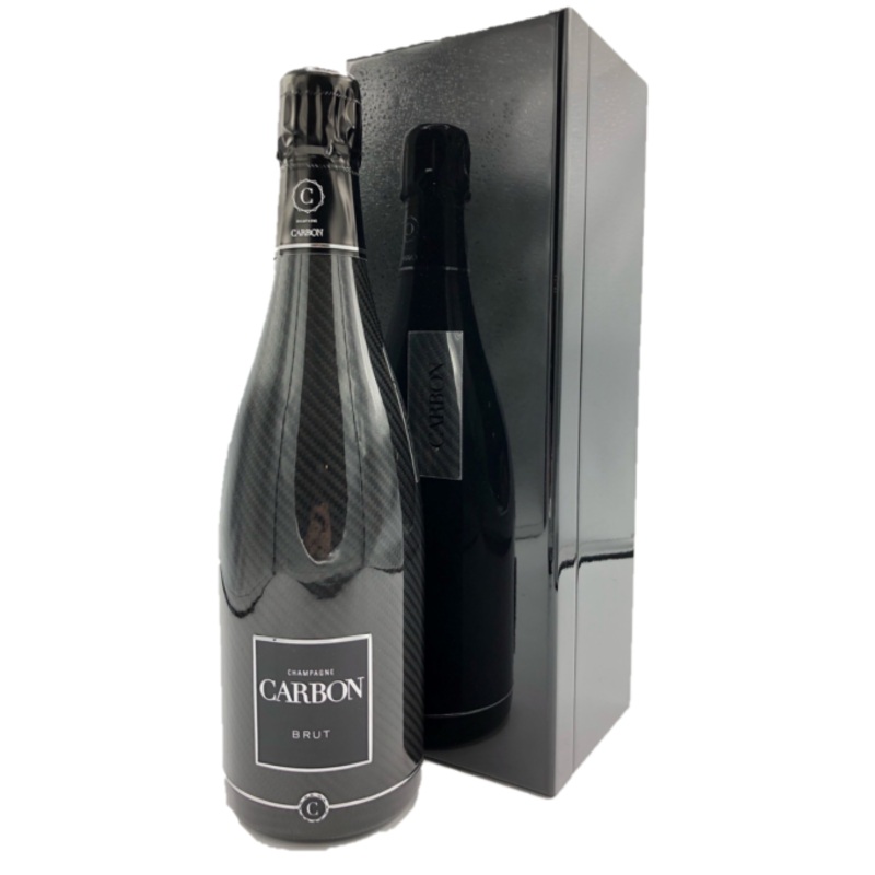 Champagne Cuvee Carbon Brut in Luxury Box 750ml 12% – France