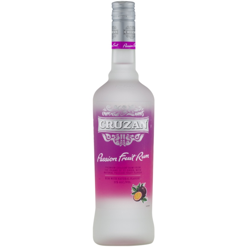 Cruzan Passion Fruit Flavored Rum 42 750 ML