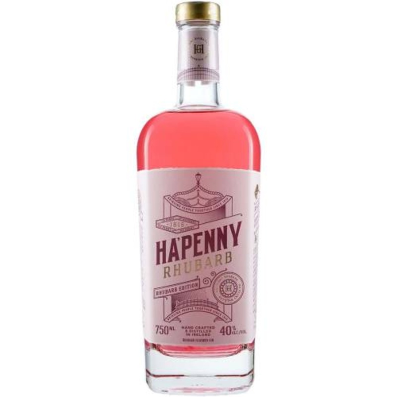 Ha’Penny Rhubarb Gin – 750ml