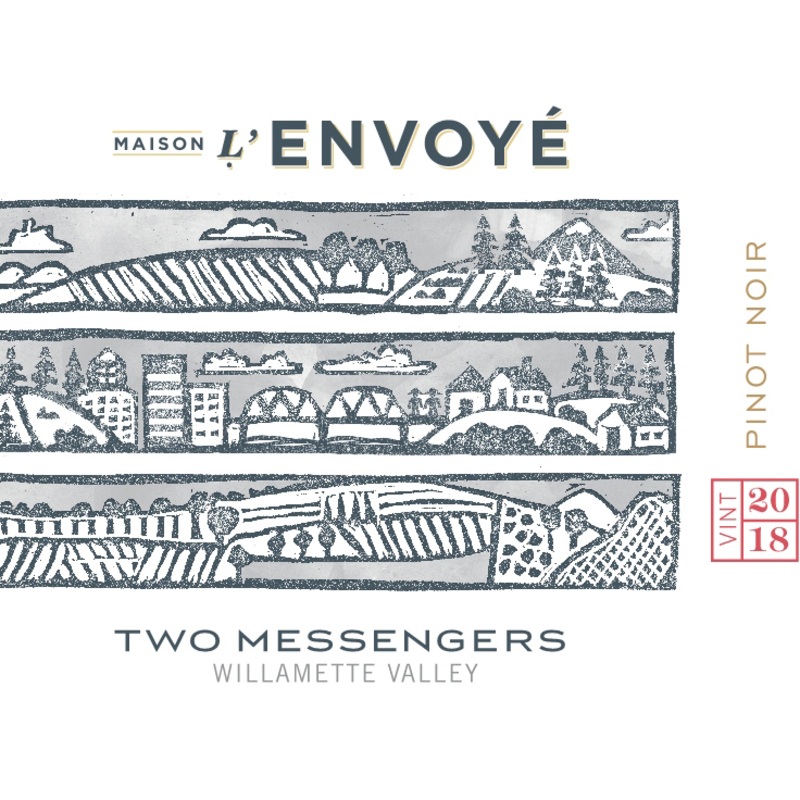 Maison L’Envoye Willamette Valley Two Messengers Pinot Noir 750ml