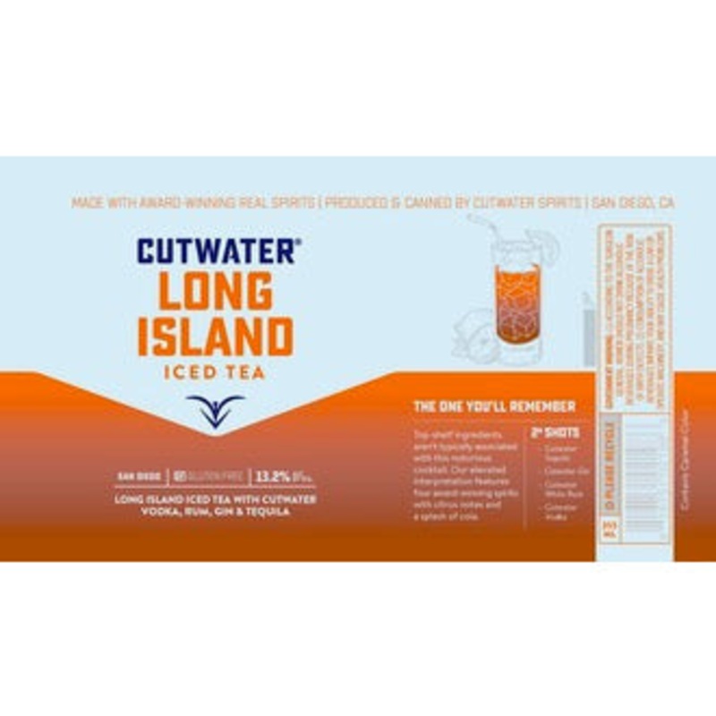 Cutwater Spirits Long Island Iced Tea Canned Cocktail