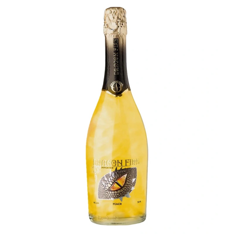 Dragon Fire Peach Sparkling Wine 750mL