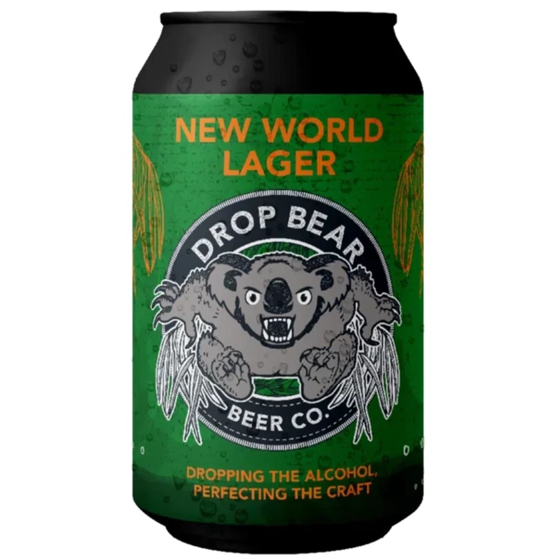 Drop Bear Beer Co. New World Lager 1 Can
