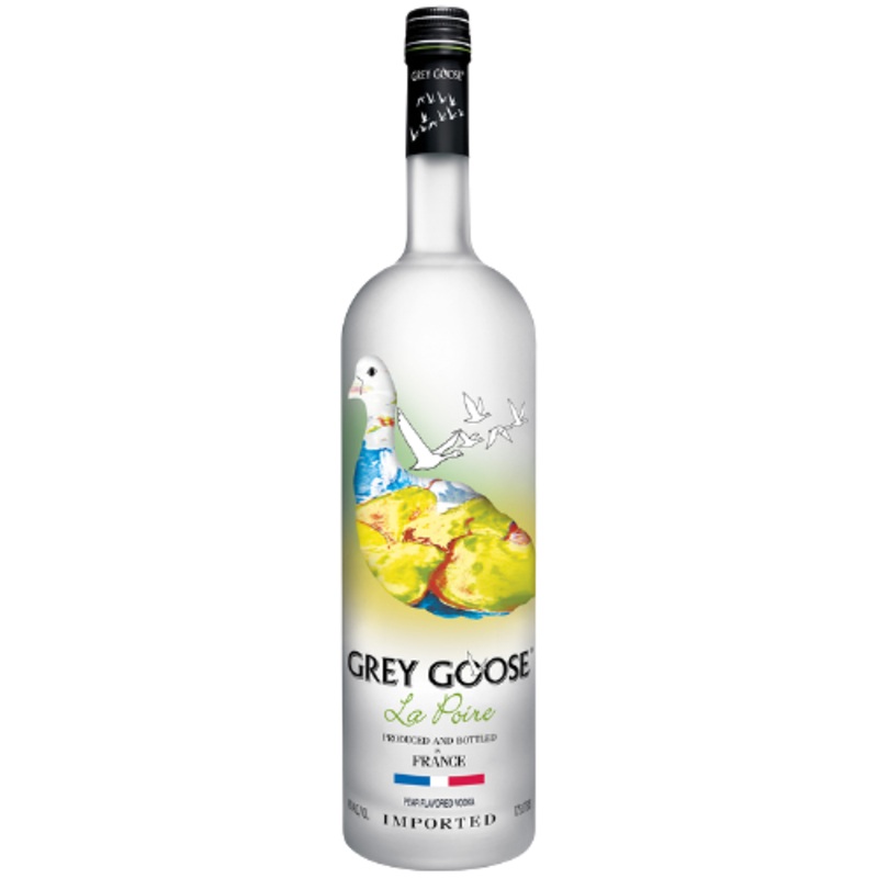 Grey Goose Pear Flavored Vodka La Poire 80 1.75 L