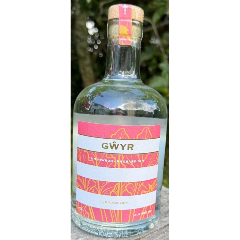 Gwyr Gin Company Rhubarb Gin 1 Bottle