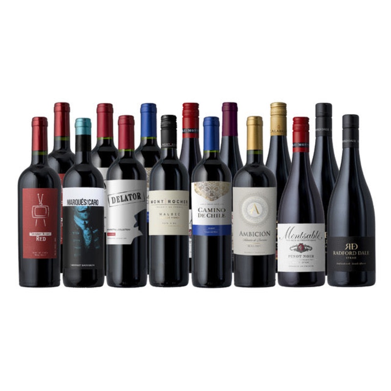 Most Popular Red Grapes Sampler Pack NY All-Red