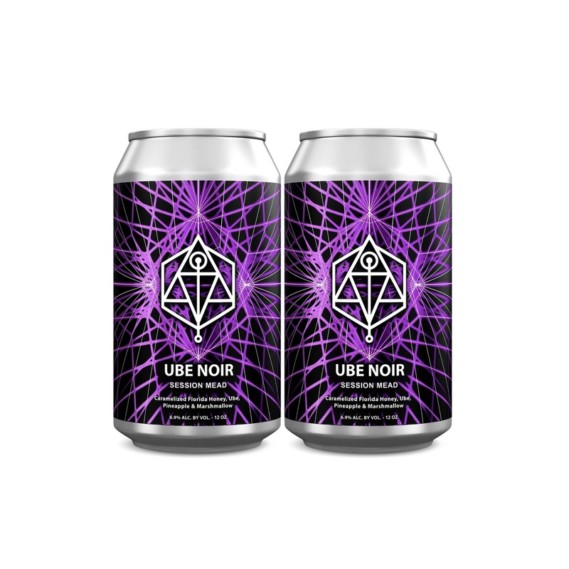 Zymarium Meadery Ube Noir 4 PACK 12 OZ CANS