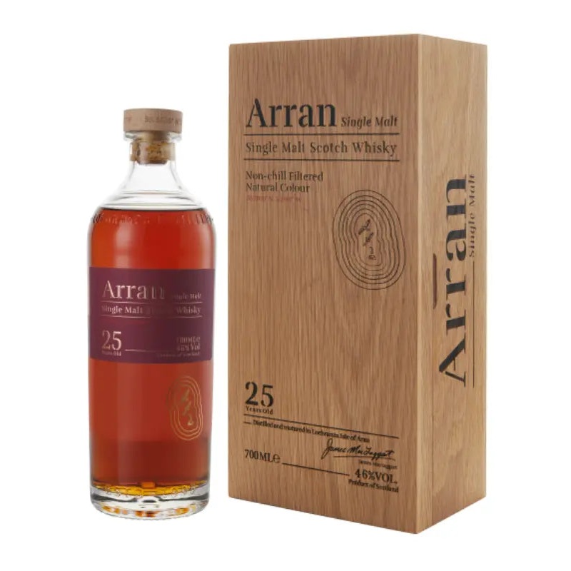 Arran 25 Year Old Single Malt Scotch Whisky 700mL